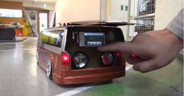 DRIFTING RC VAN With Hiace Speaker System 4