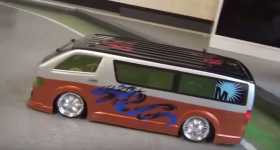 DRIFTING RC VAN With Hiace Speaker System 6