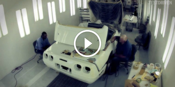 Time Lapse Footage Of The Millionth White 1992 CORVETTE RESTORATION 17