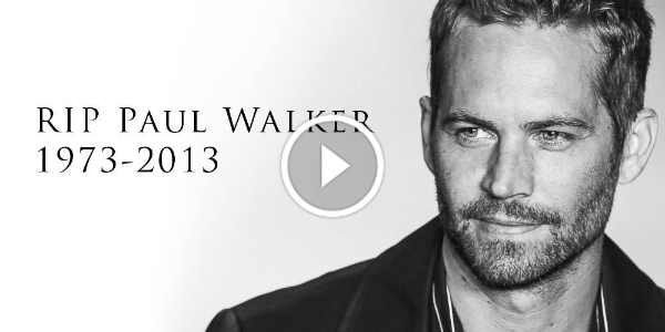 Touching PAUL WALKER Tribute fast and furious 34