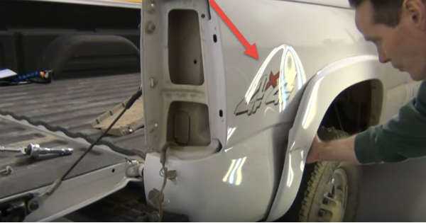 Very Large Truck Dent 1