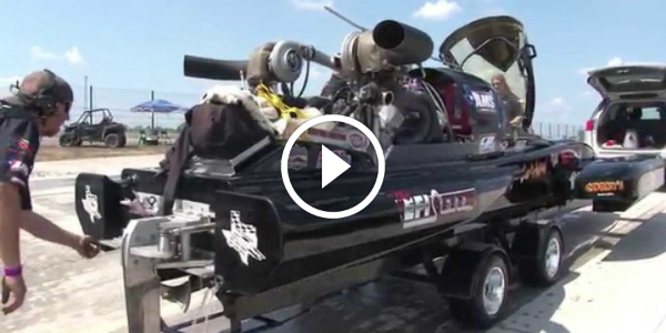 WICKED 555ci Twin Turbo EFI DRAG BOAT RACING