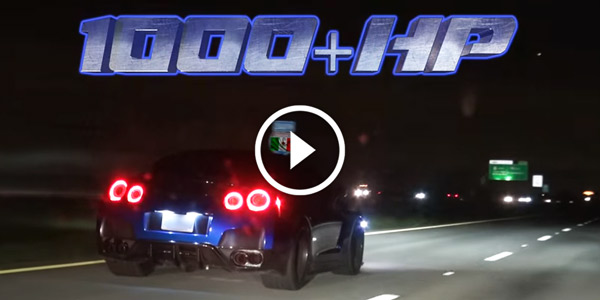 180mph RACE HONDA CBR 1000 RR vs 1000 HP Nissan GTR