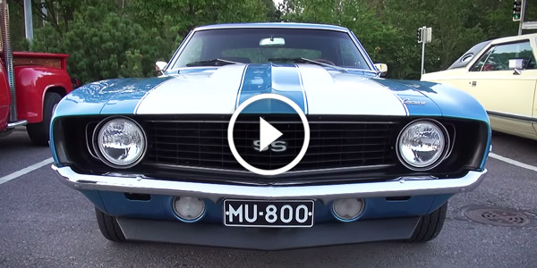 1969 Chevy Camaro SS 427 Insane Acceleration and Sound