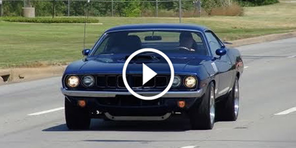 1970 Hemi Cuda Custom Street Machine Action