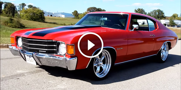 1972 restored Chevy Chevelle Matching Numbers