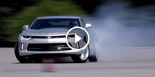 2016 CHEVY CAMARO SS drifting