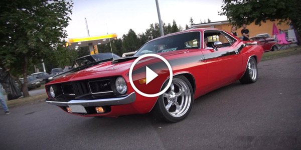 550HP Supercharged Plymouth BARRACUDA V8 SOUND