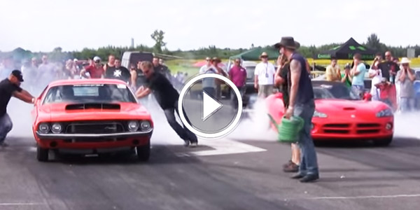 Dodge Challenger Vs Viper Dodge Drag Race