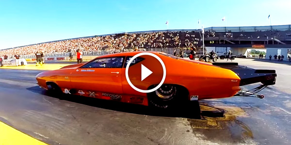 PPF Pro Mod Drag Car Chevy Chevelle 6.08 397 kmh Tierp Arena