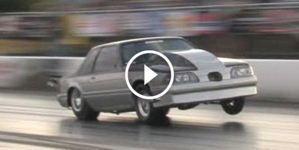 Twin Turbo Mustang 3 Wheel Motion