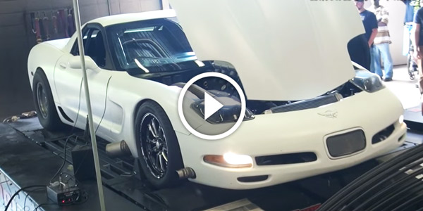 Rags To Riches Turbo CHEVY CORVETTE DYNO