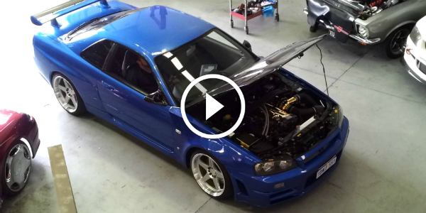 850 HP NISSAN Skyline GTR R34 On The Dyno! It Has GOLD PLATED TURBO 32