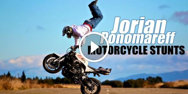 Biker Is Undeniably OUT OF THIS WORLD! Meet Jorian Ponomareff Stunts 23