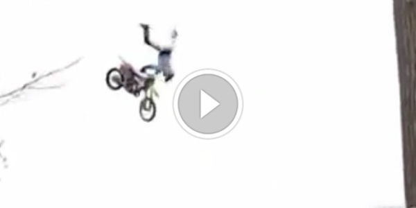 DOUBLE AIR FLIP! Motocross Genius TRAVIS PASTRANA 35