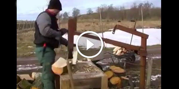 Easy Operating Machine For Chopping Firewood 6