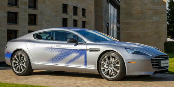 Fully Electric Aston Martin RapidE Concept cover