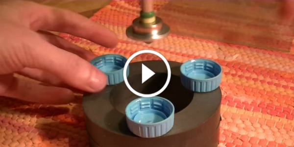 Levitating Top Made At Home! Strong Magnets LEVITRON 36