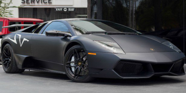 Matte Lamborghini Murcielago Black For Sale In Miami cover