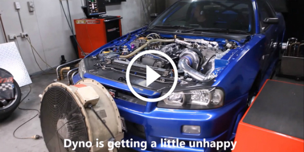 NISSAN GTR R34 With More Than 900 HP DESTROYS The DYNO 22