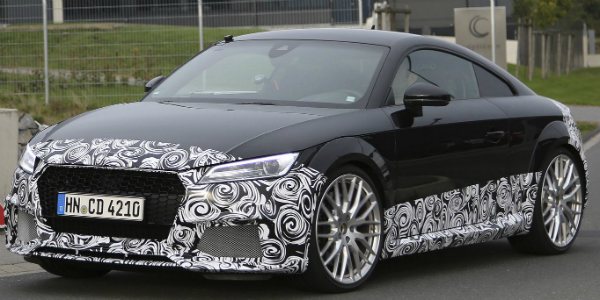 Next Generation Audi TT RS Spy Photos cover
