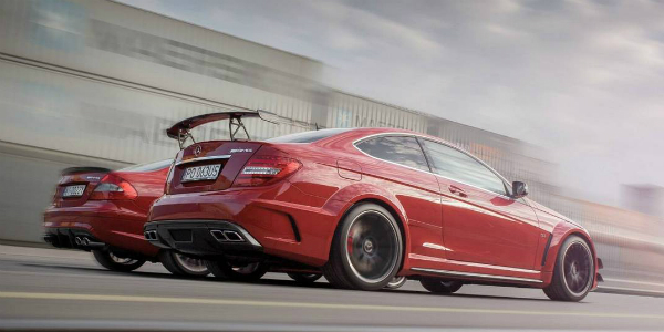 Photo Session Mercedes-Benz C63 And CLK 63 AMG Black Series cover