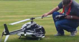 RC Heli Turbine Powered – AIRWOLF impressive flight 1