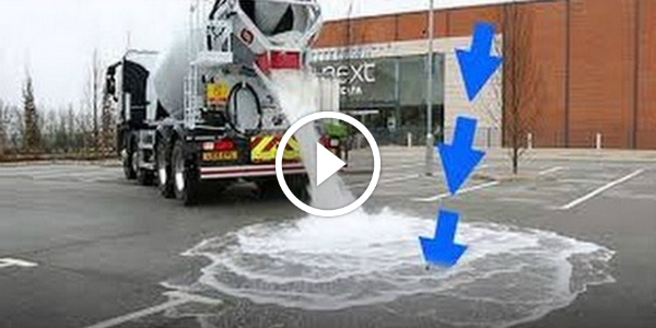 Solution To FLOODS Thirsty CONCRETE Can ABSORB 4000 LITERS OF WATER In 60 SECONDS 267
