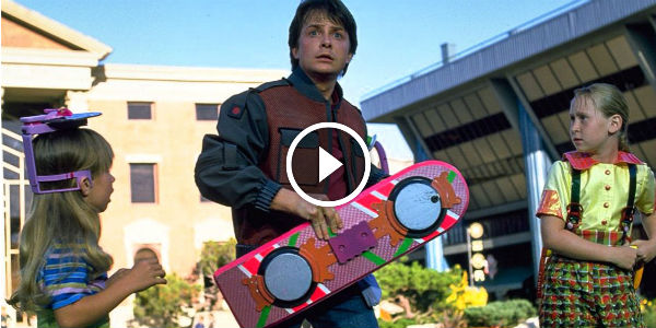 BACK TO THE FUTURE 2 hoverboard
