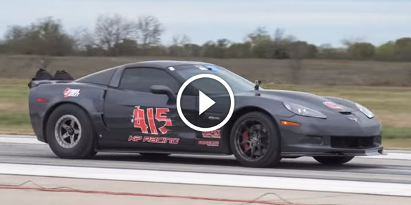 3000 hp Corvette Goes AIRBORNE