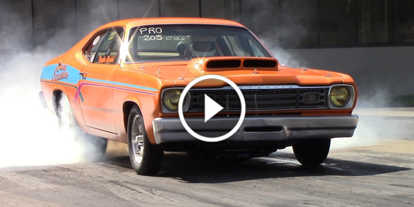 9 Second fast Plymouth Duster Drag Racing