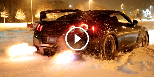 GTR Snow Launch Control Flamethrower