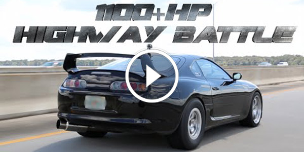 1100 HP NighTTmare Mustang battles TRC Supra