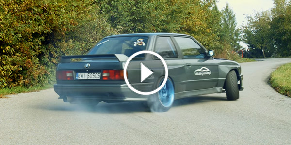 Autumn Drift with Yeti BMW e30 drift