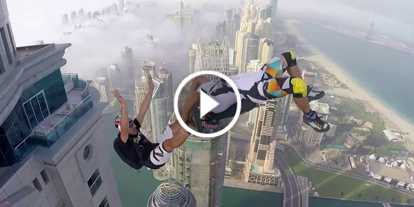 Dream Jump Dubai stunt 4K