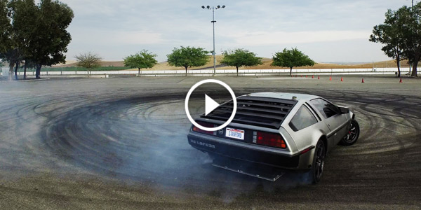 Stanfords self driving electric DeLorean