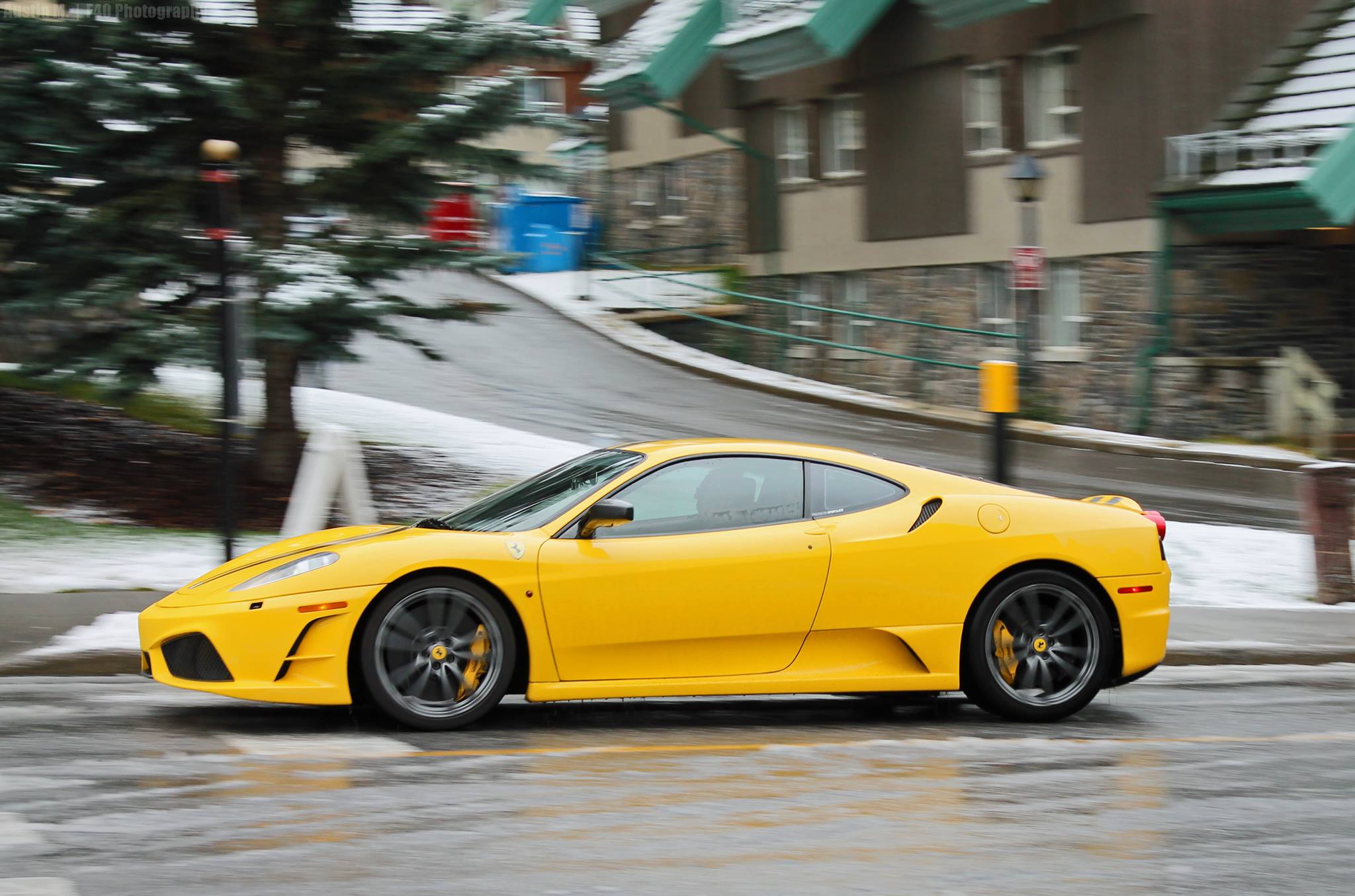 Exotic Cars In A Snowstorm In Canada 2