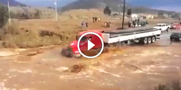 truck river crossing