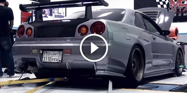 1000 HP NISSAN SKYLINE GTR R34