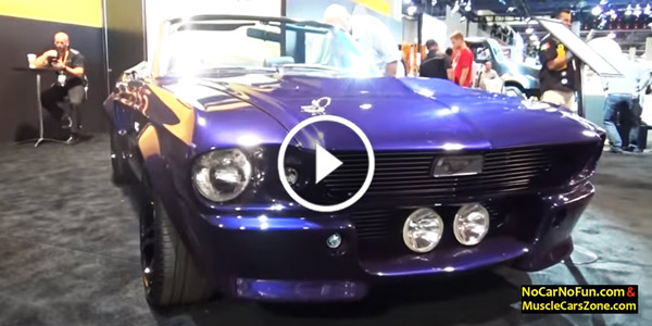 1968 Ford Mustang Convertible 50th 2015 Sema Motor Show