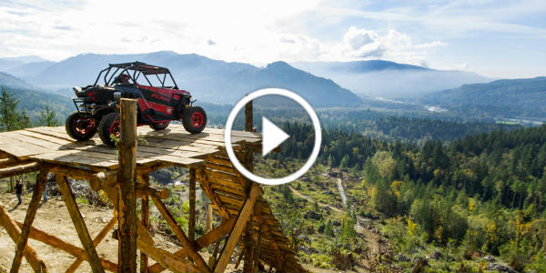 2014 Polaris RZR XP1000 by UTVUnderground jump 2