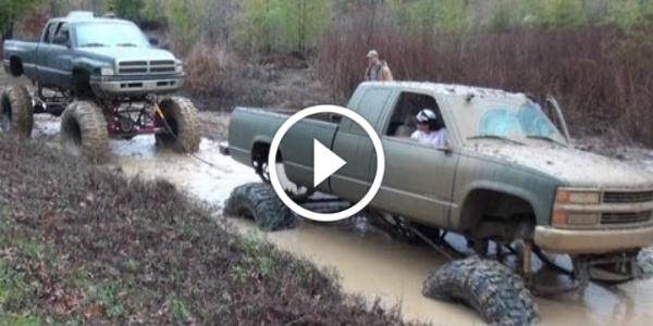 CHEVROLET mud trucks gone wild