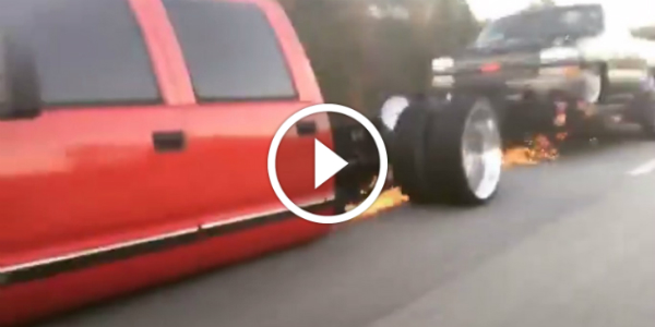 DRAGGING While HAULING TRUCK SPARKLER Sparks 22