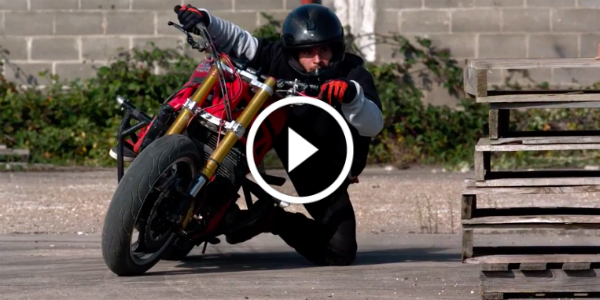 DRIFT RAMPAGE ROMAIN JEANDROT GYMKHANA Bike 21