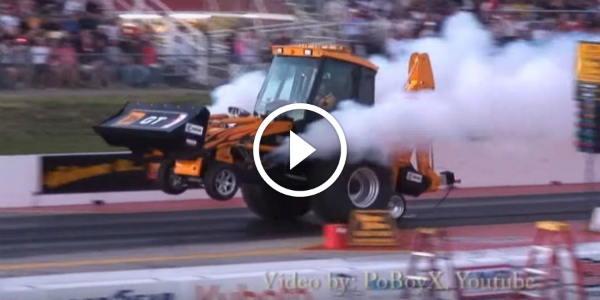 fastest digger Dragster Backhoe At The Rocky Mountain Nationals 2007 22