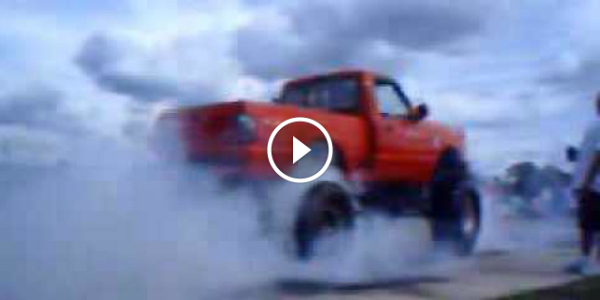FORD RANGER Reverse BURNOUT