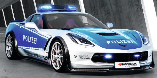German Police CORVETTE Chevrolet cover