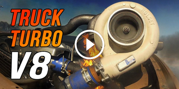 HOLDEN VN COMMODORE With A HOLSET Turbo From A TRUCK Smoke & Flames 12