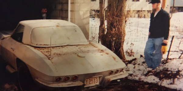 Milwaukee BARN FIND Two Chevrolet Corvette 1957 & A 1963 Convertible 16