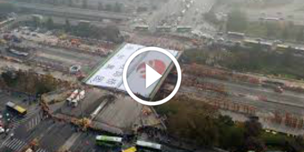 The Chinese Managed To Reconstruct The Beijing's Sanyuan BRIDGE In Just 43 Hours 42